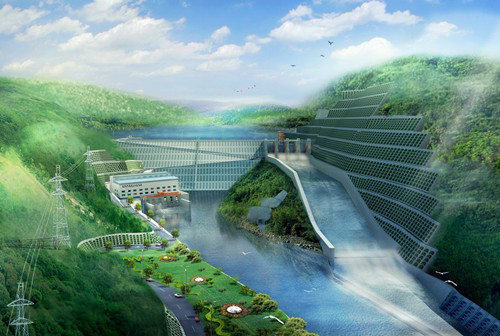 日喀则老挝南塔河1号水电站项目